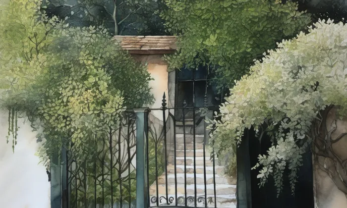 Vila Otto Eislera – akvarel