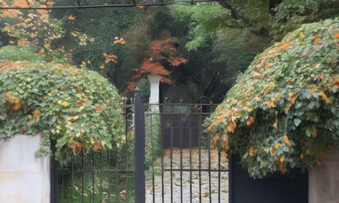 Vila Otto Eislera – podzim