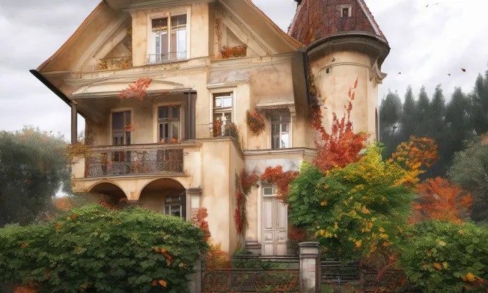 Vila Pracner – podzim