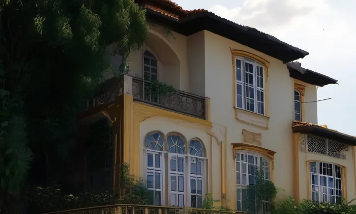 Vila Růže – léto