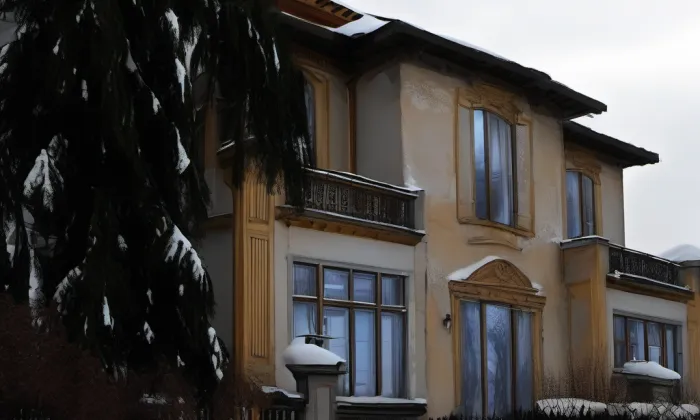 Vila Růže – zima