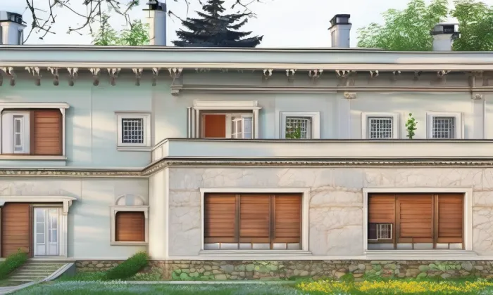Vila Stiassni – jaro