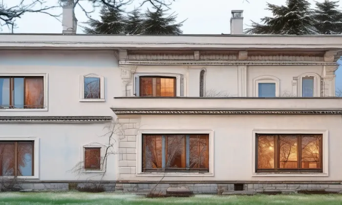 Vila Stiassni – zima