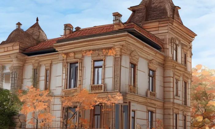 Wiplerova vila – podzim
