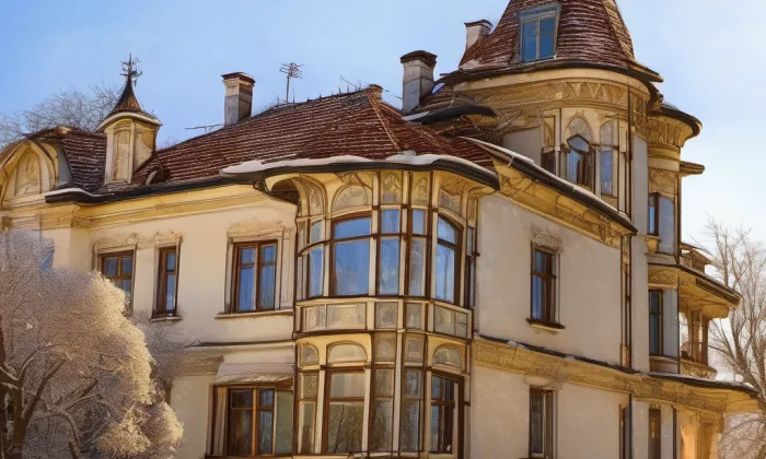 Wiplerova vila – zima