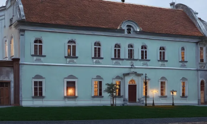 zájezdní hostinec v Hloubětíně – noc