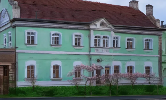 zájezdní hostinec v Hloubětíně – jaro