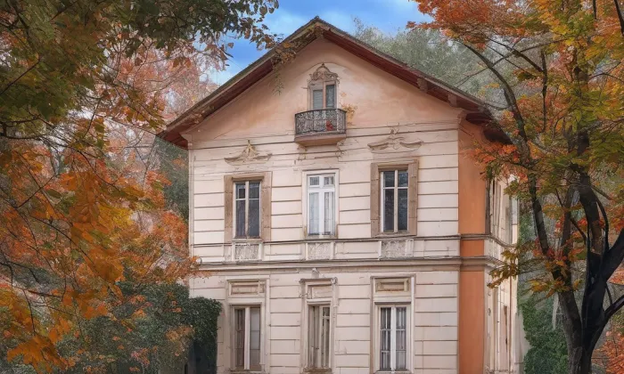 Zátkova vila (Libníč) – podzim