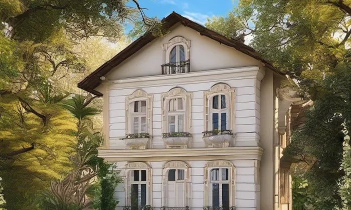 Zátkova vila (Libníč) – léto