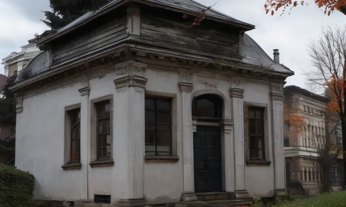 zahradní pavilon – podzim