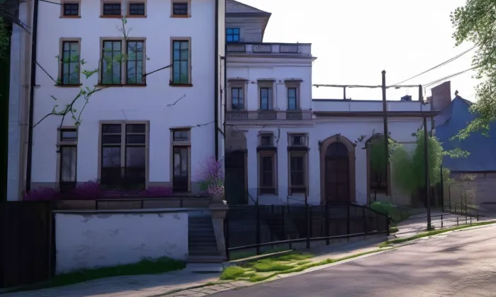 Zengerova transformační stanice – jaro