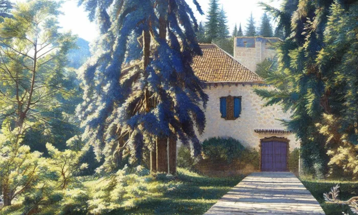 Šťastného vila – iluminace