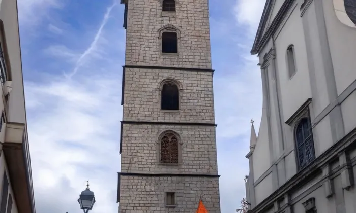 Černá věž (České Budějovice) – podzim