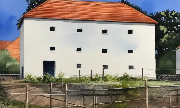 Řesanice – akvarel