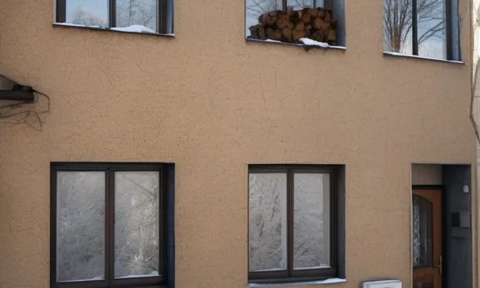 Židovský dům čp. 636 – zima