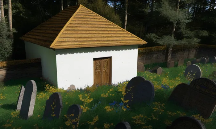Židovský hřbitov v Čichticích – iluminace