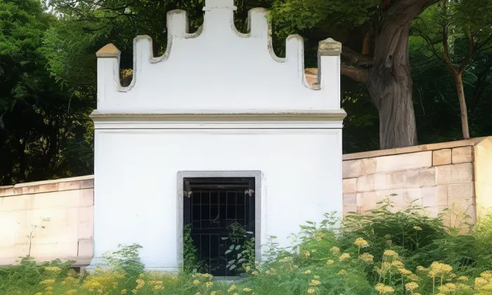 Židovský hřbitov v Neznašově – léto