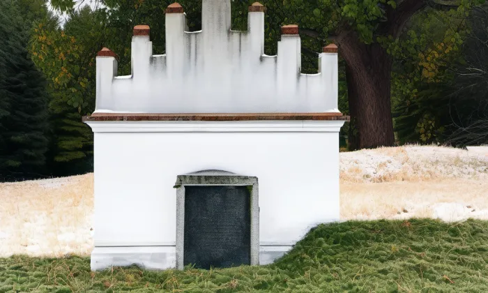 Židovský hřbitov v Neznašově – zima