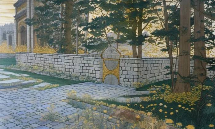 Židovský hřbitov v Oseku – iluminace