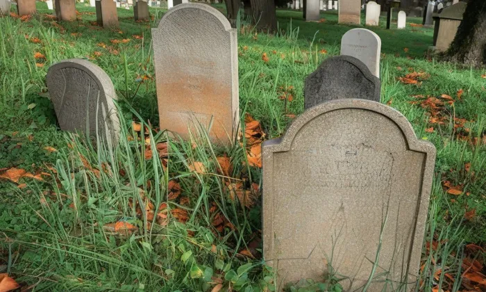 Židovský hřbitov ve Stříteži – podzim