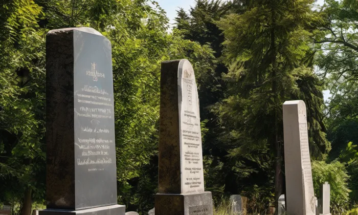 Židovský hřbitov ve Vamberku – léto