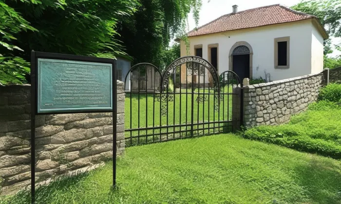 židovský hřbitov ve Voticích – léto