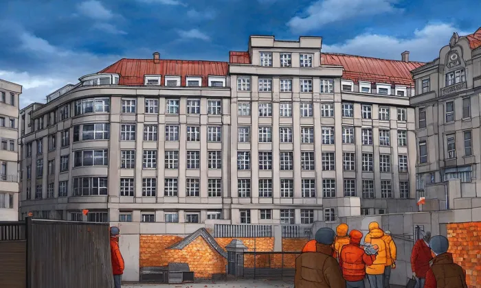 Škodův palác – podzim