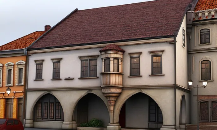 Šlikovský dům – noc