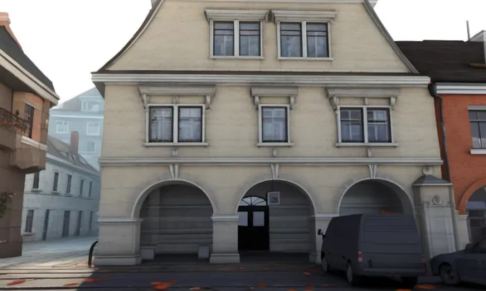 Šrámkův dům – podzim