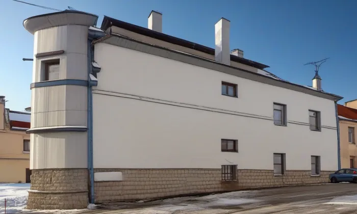 Šrejnarovský dům – zima