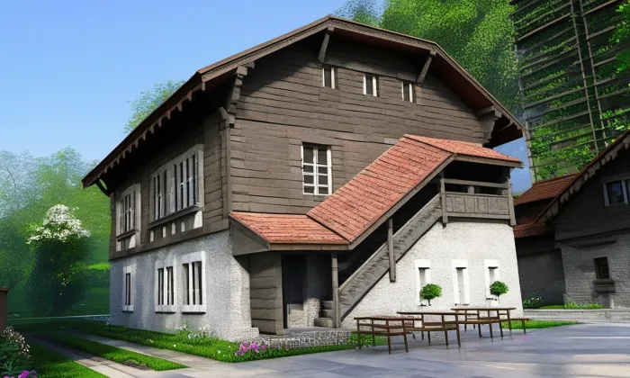 Švýcárna (Adamov) – jaro