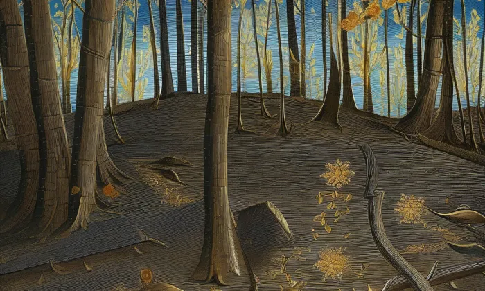 Švédská mohyla – iluminace