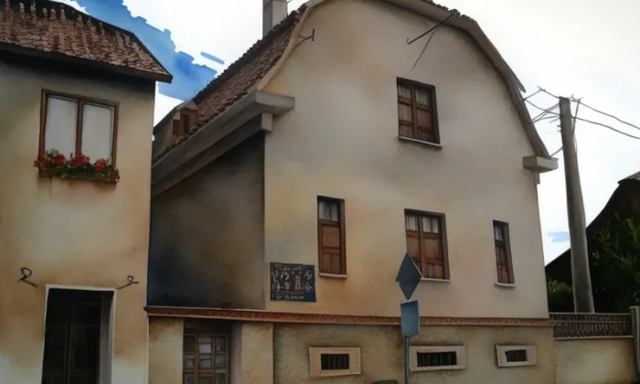 Bílkova vila (Ronov nad Doubravou) – akvarel