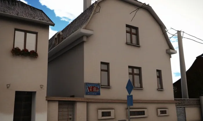 Bílkova vila (Ronov nad Doubravou) – zima