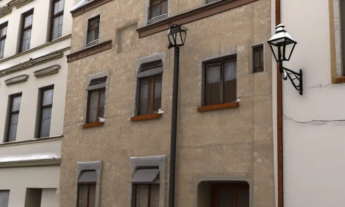 Dům čp. 134 (Prachatice) – zima