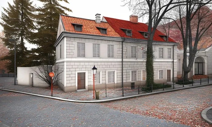Dům čp. 17 (Bubeneč) – podzim