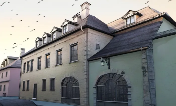 Dům čp. 28 (Kadaň) – noc
