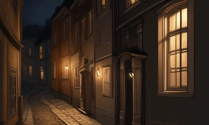 Dům čp. 31 (Město) – noc