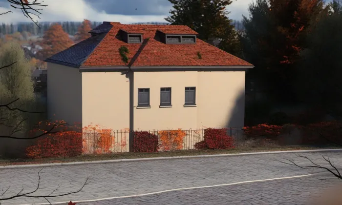 Dům čp. 405 – podzim
