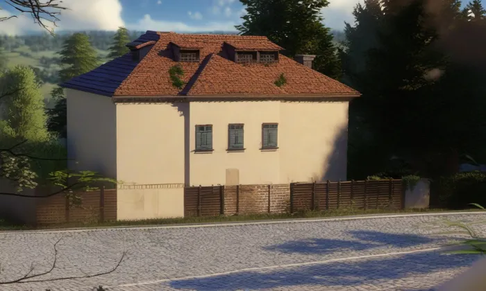 Dům čp. 405 – léto