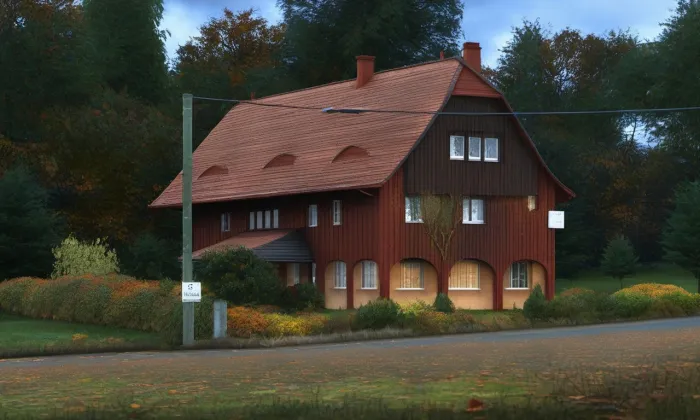 Dům čp. 78 (Heřmanice) – podzim