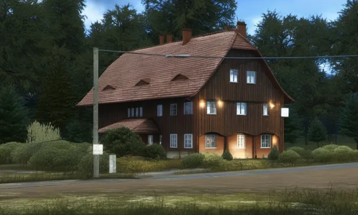 Dům čp. 78 (Heřmanice) – zima