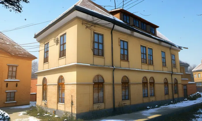 Dům Špalíček – zima