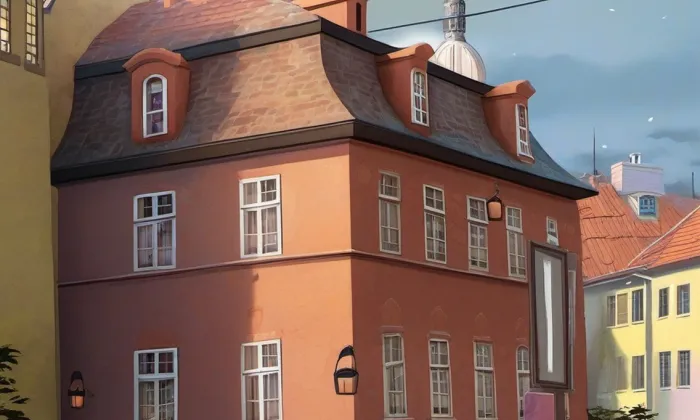 Dům Špalíček, čp. 494 – noc