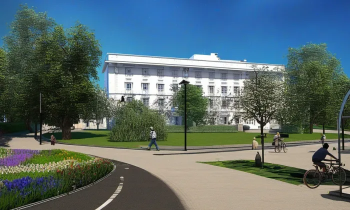 Dům kultury v Teplicích – jaro