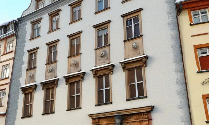 Dům U Pěti korun – zima