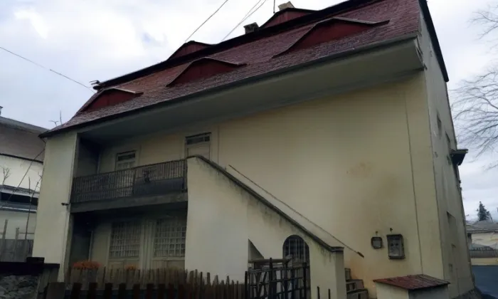 dům U sv. Rocha – akvarel