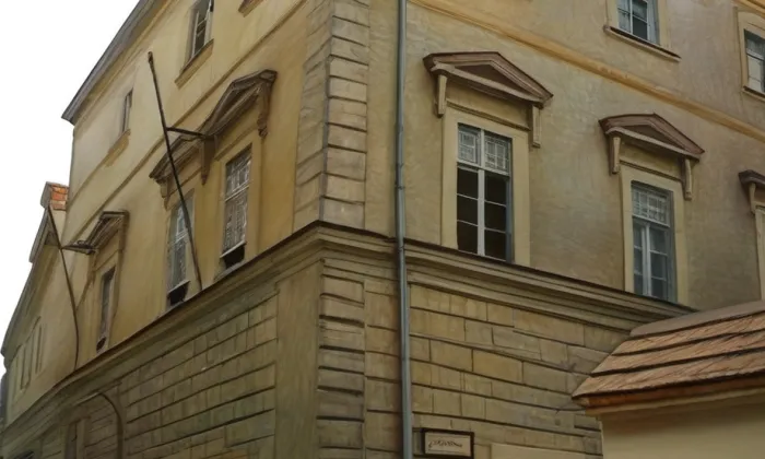 dům U Voříkovských – akvarel