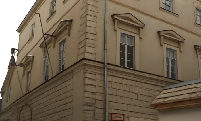 dům U Voříkovských – zima