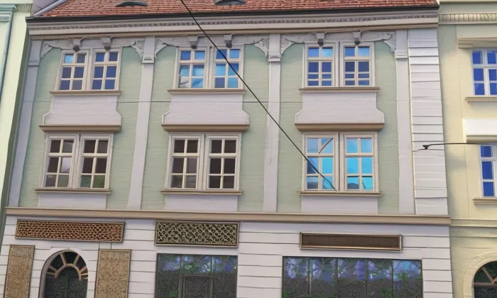 Dům U zlatého beránka (Plzeň) – jaro